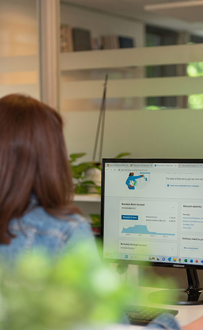 Feel more in control of your business finances
